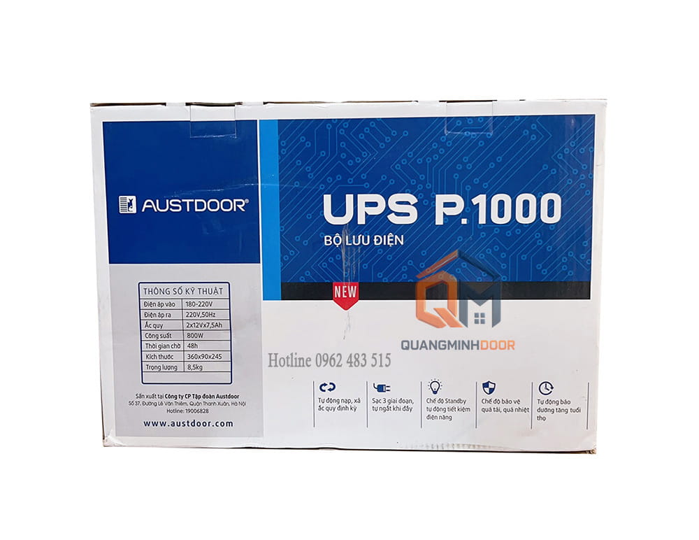 bộ lưu điện Austdoor P1000 (1)