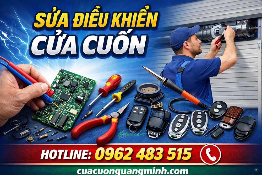 sửa khoá cửa cuốn
