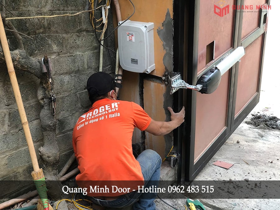 lắp đặt cổng tự động (12)