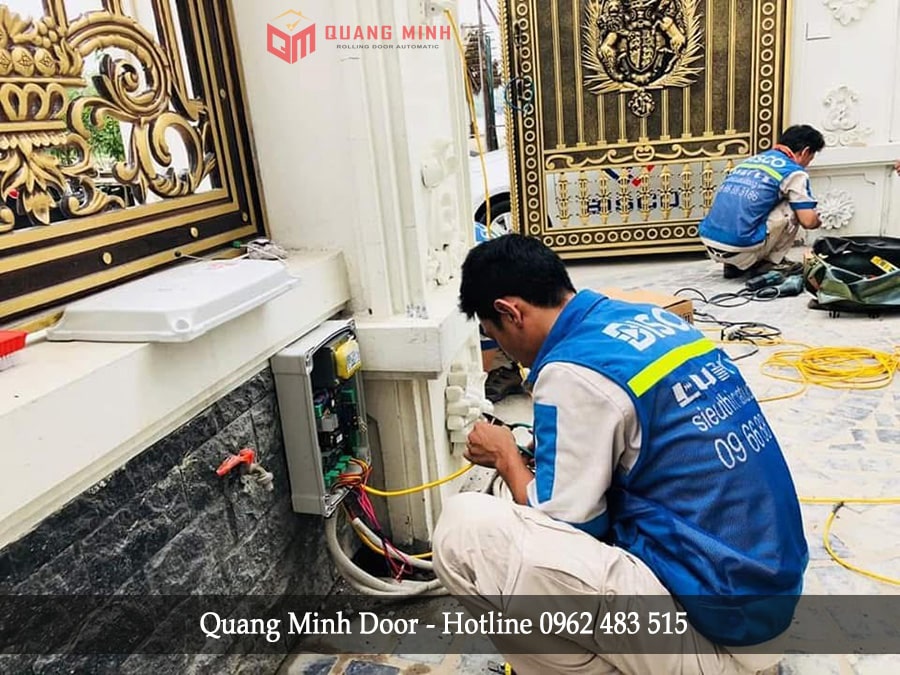 lắp đặt cổng tự động (7)