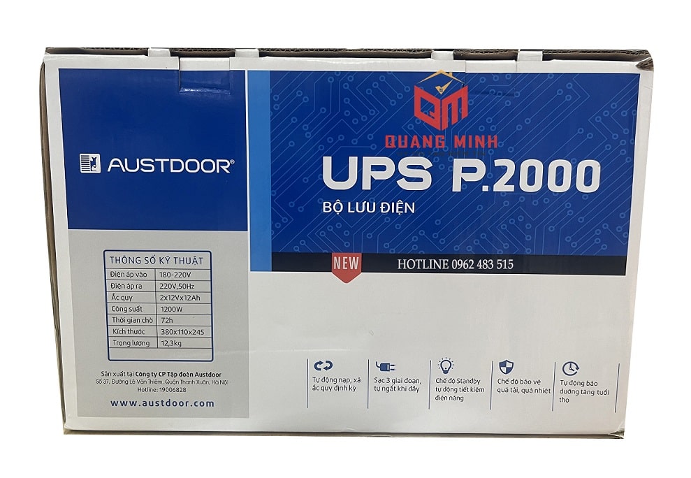 bộ lưu điện austdoor P2000 (1)