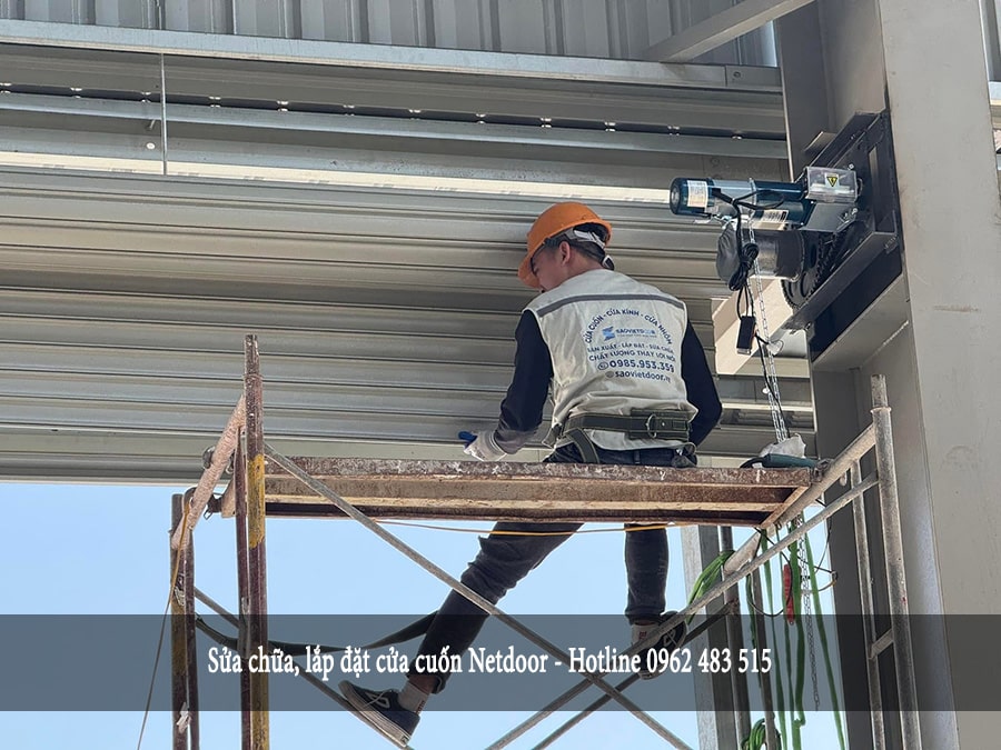 sửa chữa, lắp đặt cửa cuốn netdoor