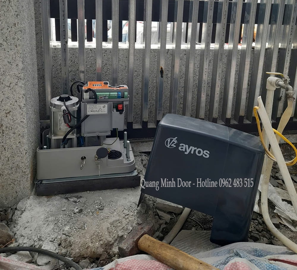 sửa chữa motor cổng tự động (2)