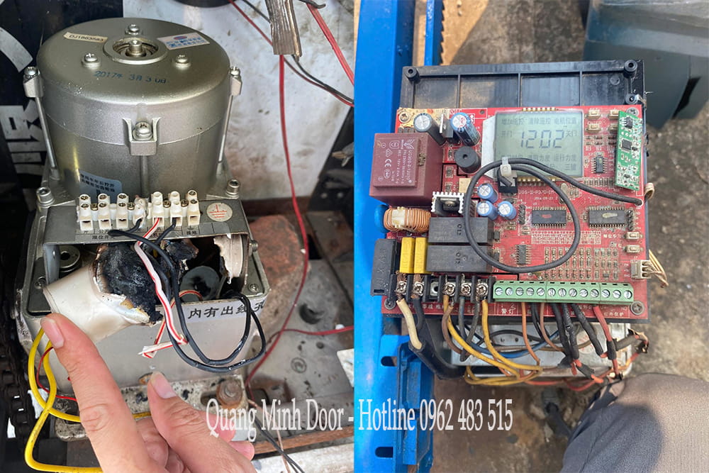sửa chữa motor cổng tự động (5)