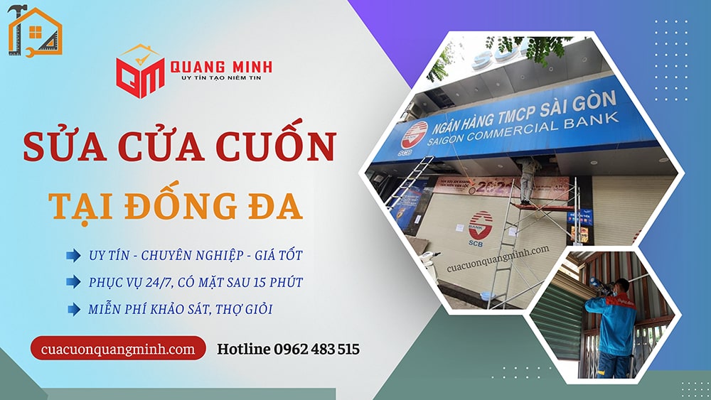 Sửa cửa cuốn đống đa