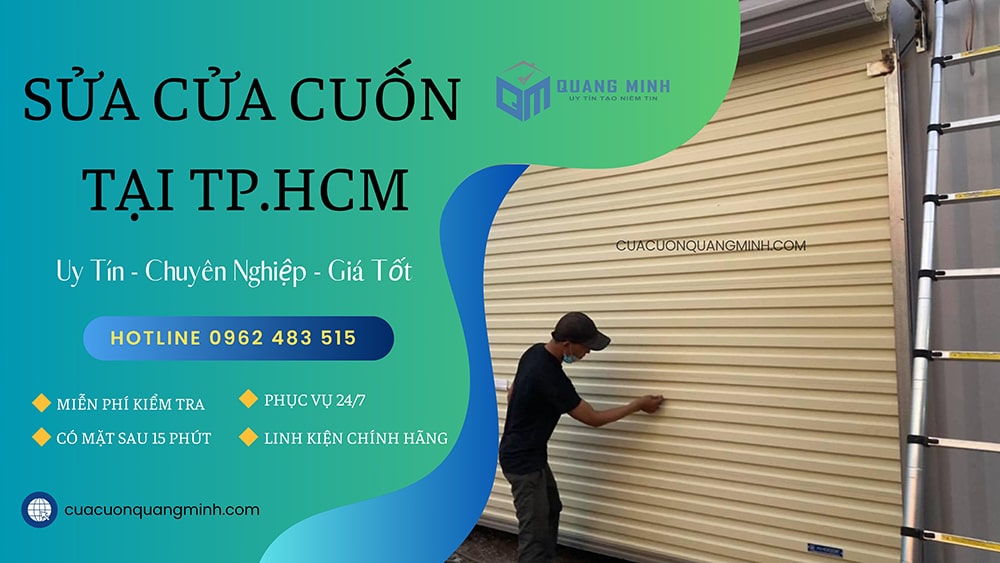 Sửa cửa cuốn TPHCM