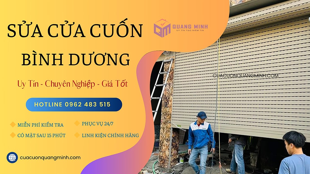 Sửa cửa cuốn bình dương