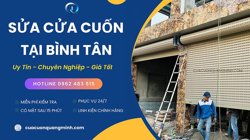 Sửa cửa cuốn bình tân