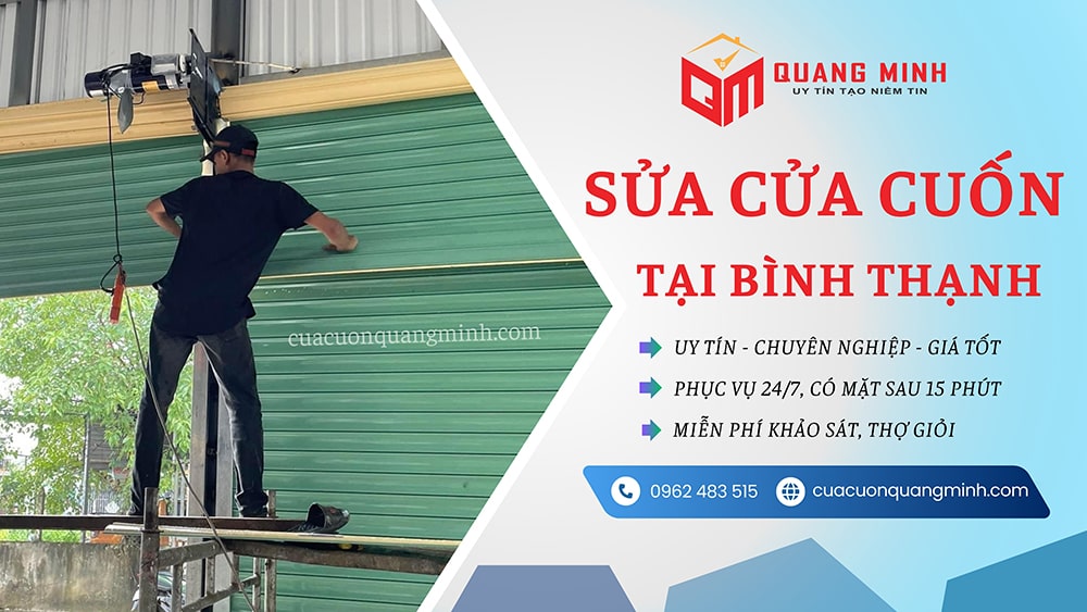 Sửa cửa cuốn bình thạnh