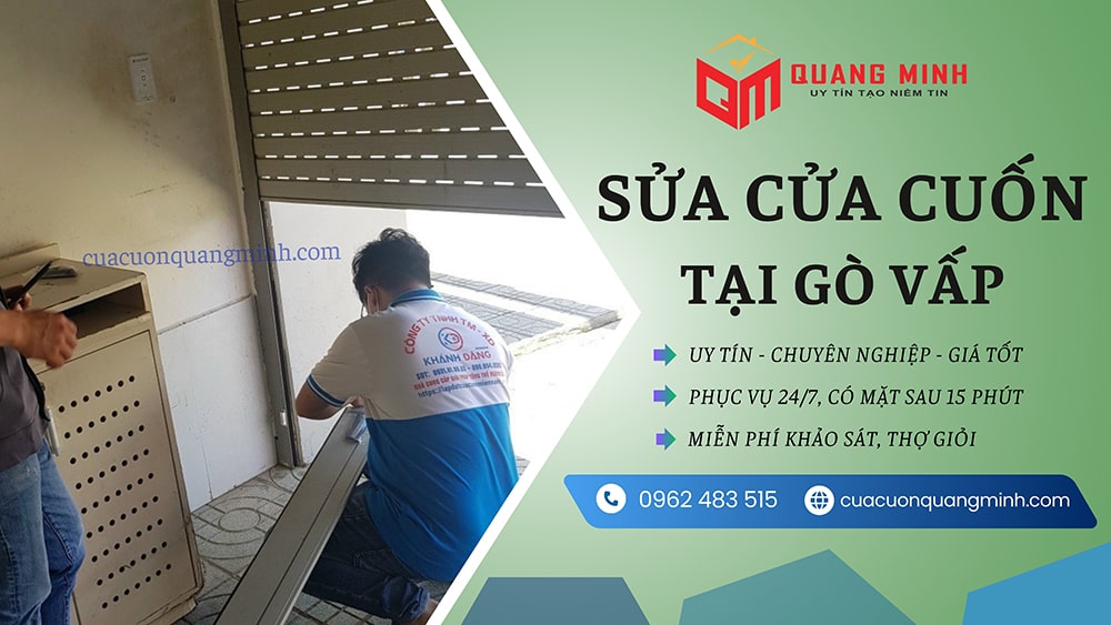 Sửa cửa cuốn gò vấp