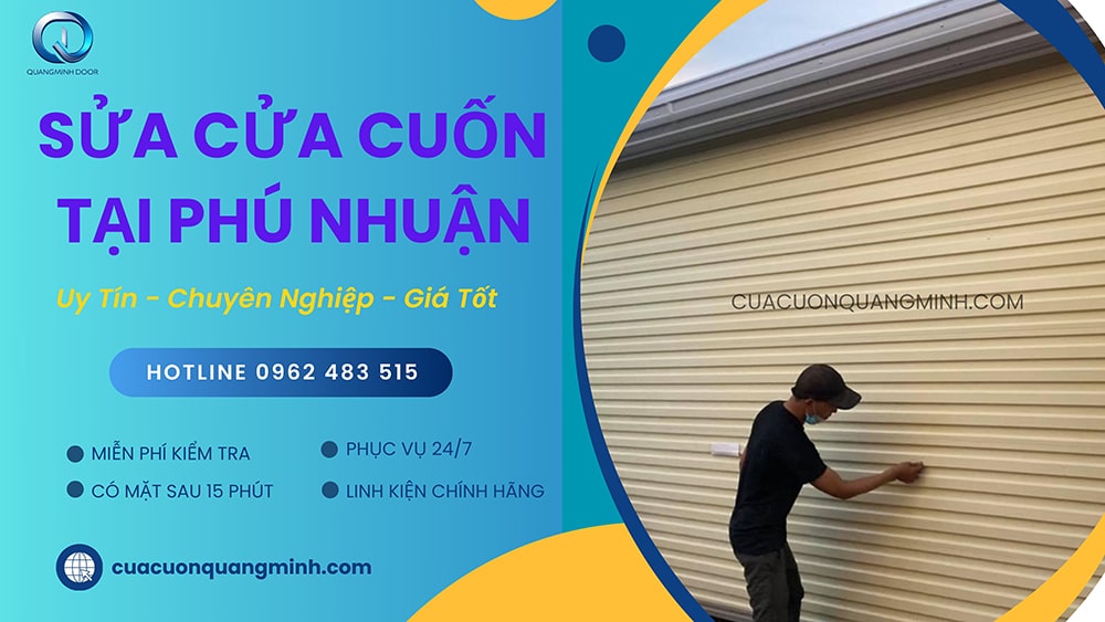 Sửa cửa cuốn phú nhuận