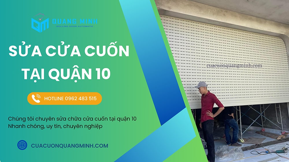 Sửa cửa cuốn quận 10
