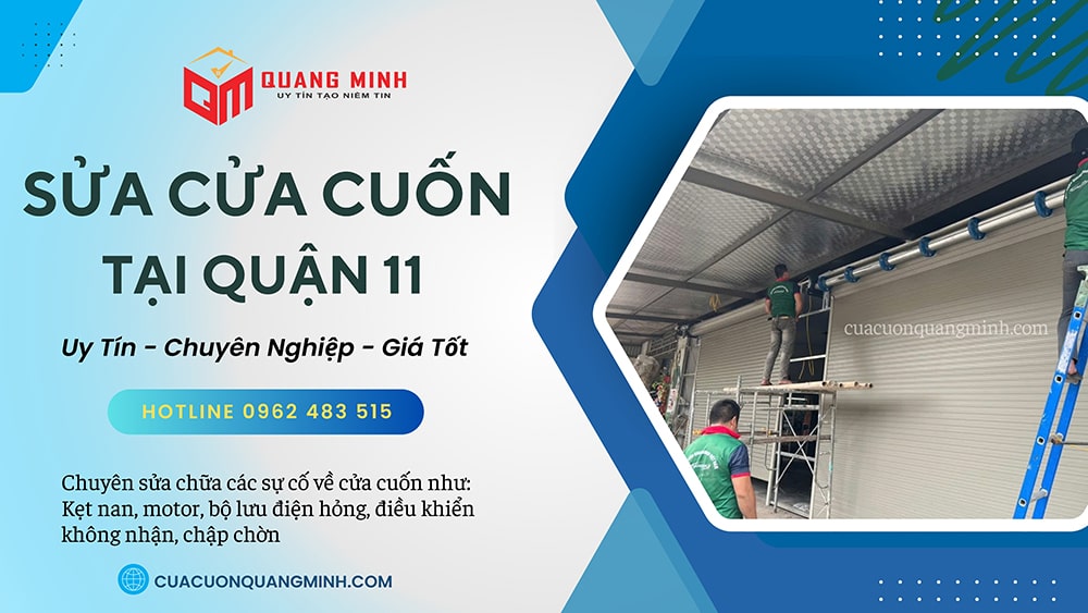 Sửa cửa cuốn quận 11