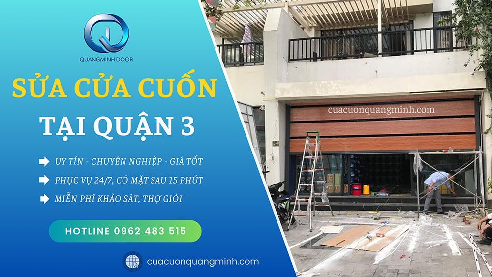 Sửa cửa cuốn quận 3