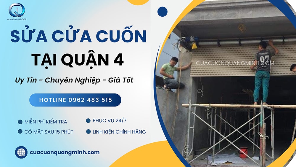 Sửa cửa cuốn quận 4