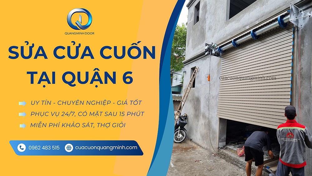 Sửa cửa cuốn quận 6