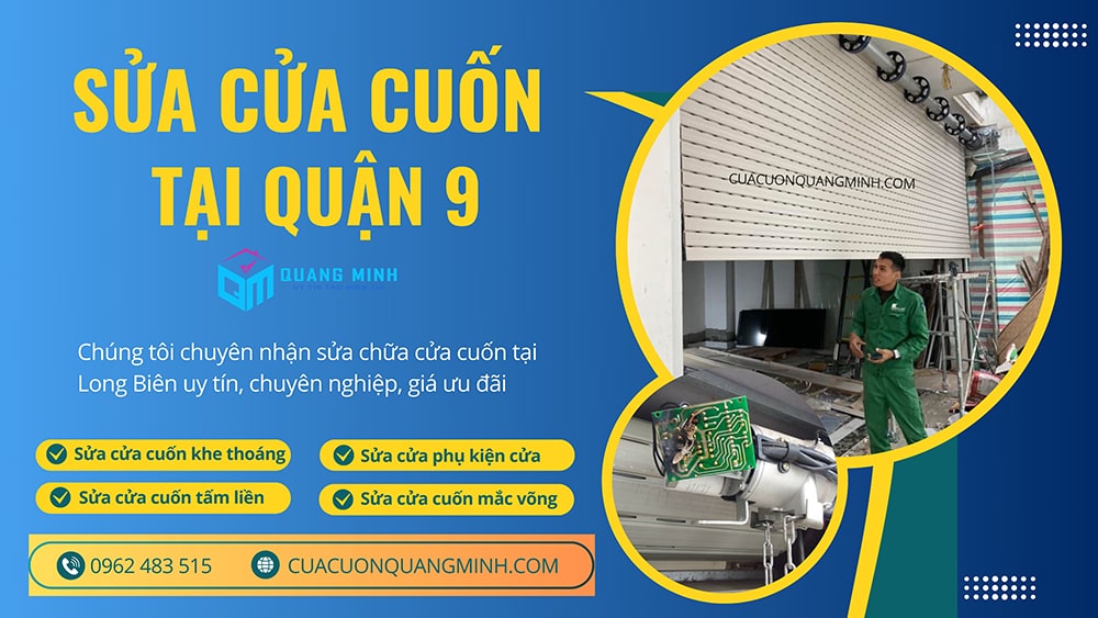 Sửa cửa cuốn quận 9