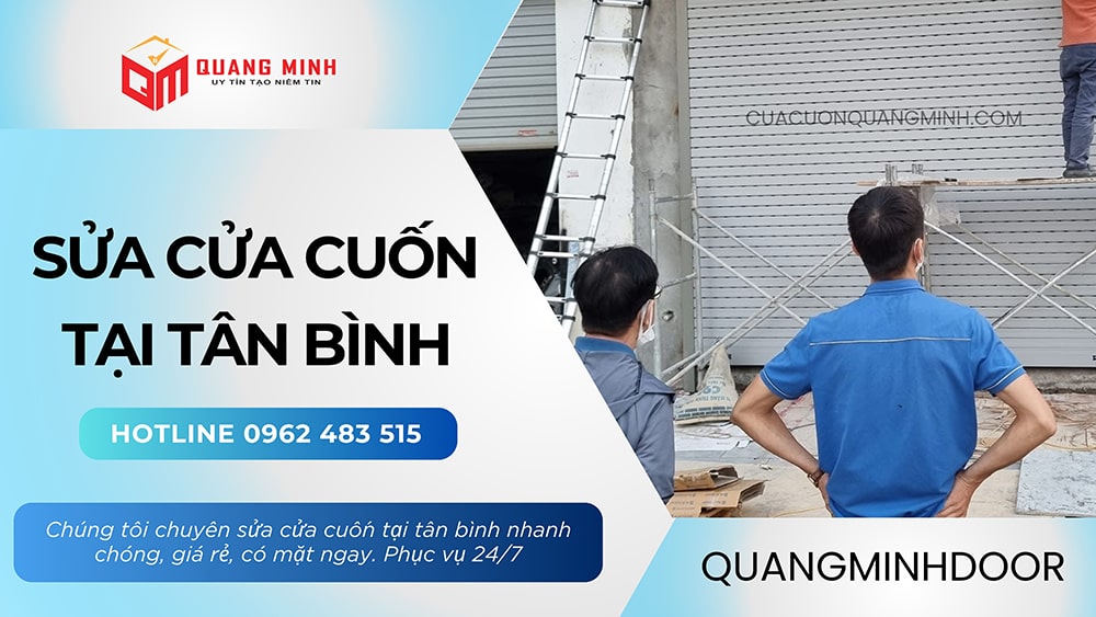 Sửa cửa cuốn tân bình