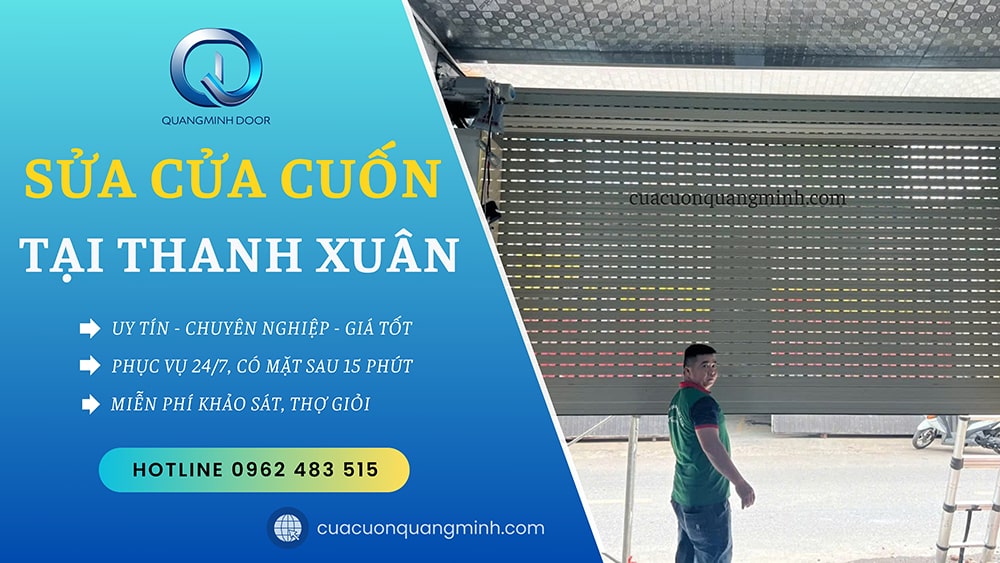 Sửa cửa cuốn thanh xuân