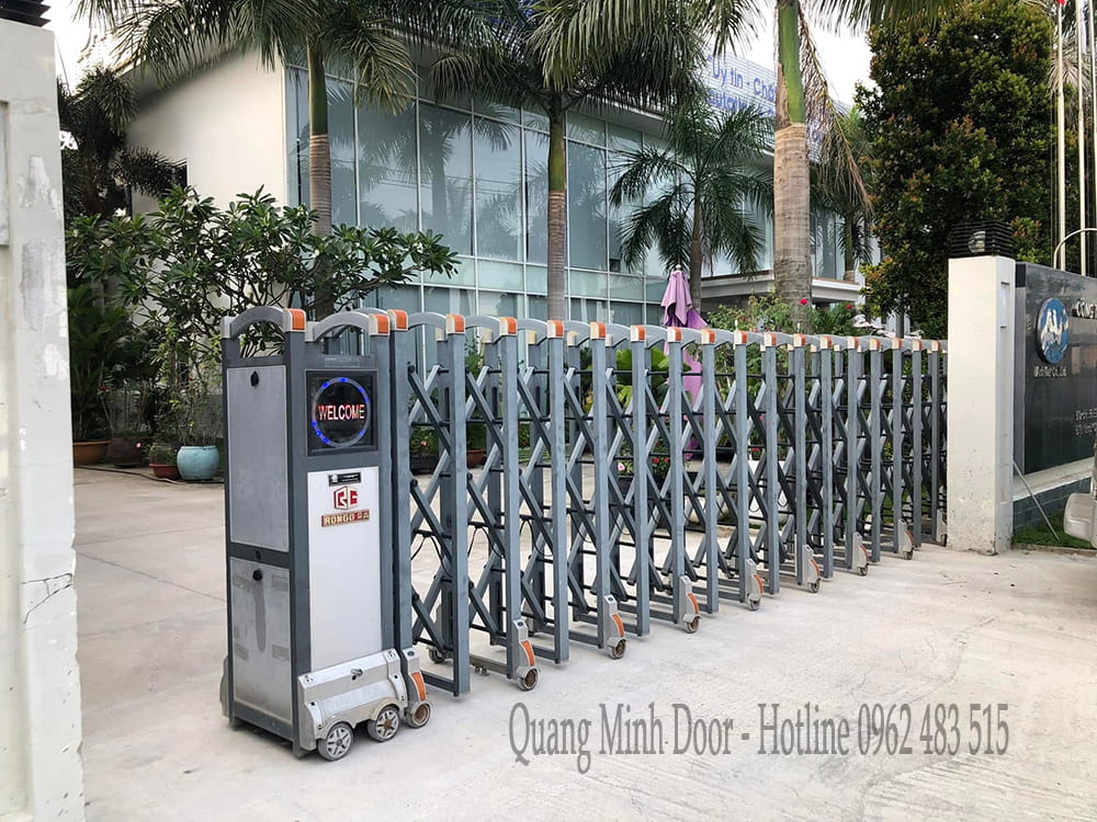 lắp đặt sửa chữa cổng xếp (1)