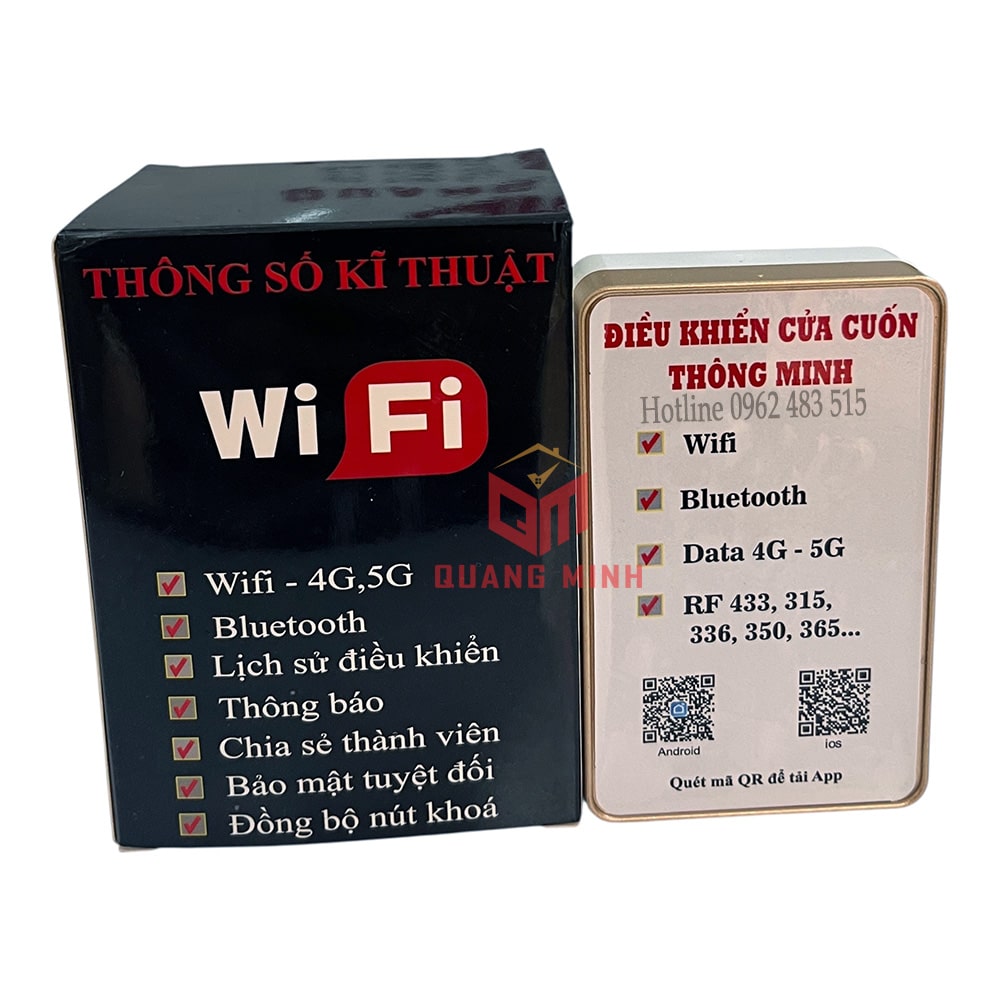 điều khiển cửa cuốn điện thoại RDF (4)