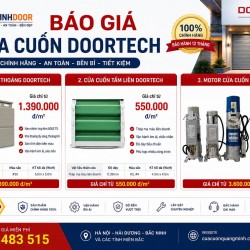 Báo Giá Cửa Cuốn Door Tech, Tư Vấn Miễn Phí