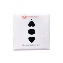 Điều khiển gắn tường 433mhz ko dây