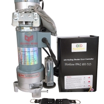 Motor cửa cuốn Tec 24V kèm lưu điện