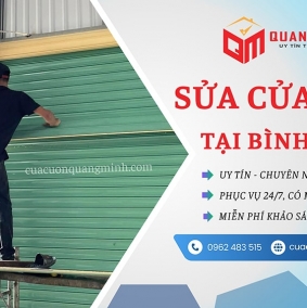 Sửa Cửa Cuốn Bình Thạnh 24H, Rẻ hơn 30%, Có Mặt Ngay