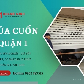 Sửa cửa cuốn tại Quận 1, Thợ Giỏi, Có Mặt Ngay, Ưu Đãi 50%