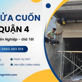 Sửa Cửa Cuốn Tại Quận 4, Chuyên Nhiệp, Nhanh Chóng, Call 0962 483 515