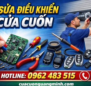 Sửa chìa khóa - điều khiển cửa cuốn lấy ngay, giá chỉ từ 50k